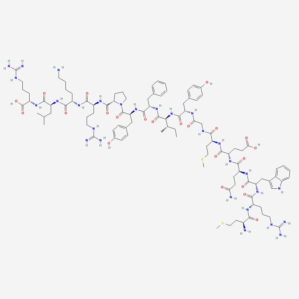 Structure moléculaire 2D — MOTS-c