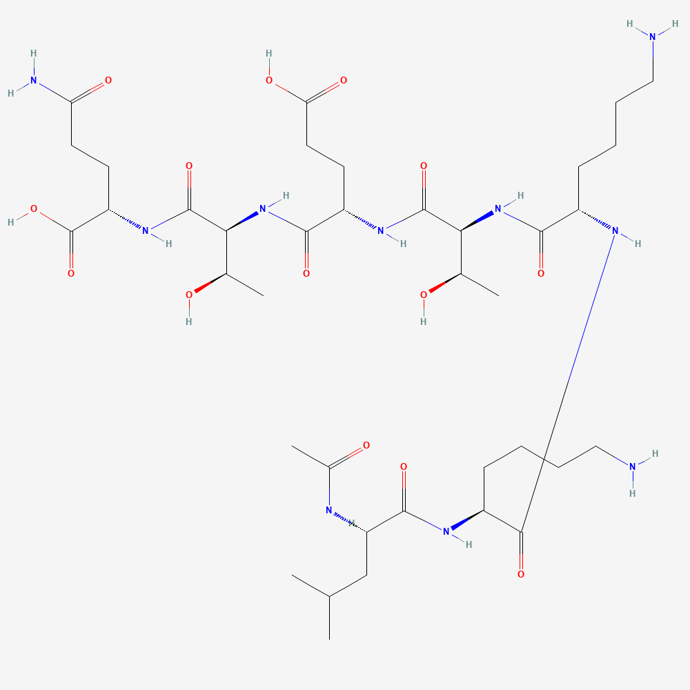 Structure moléculaire 2D — TB-500